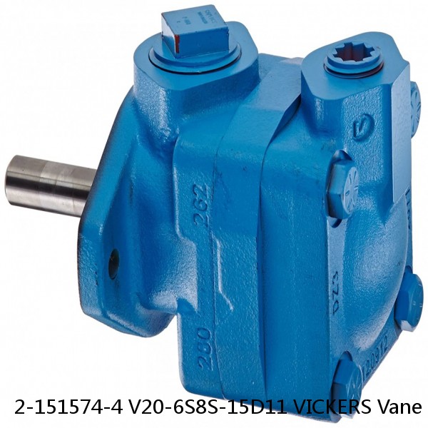 2-151574-4 V20-6S8S-15D11 VICKERS Vane Pump