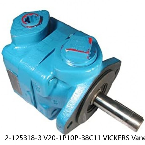 2-125318-3 V20-1P10P-38C11 VICKERS Vane Pump #1 image