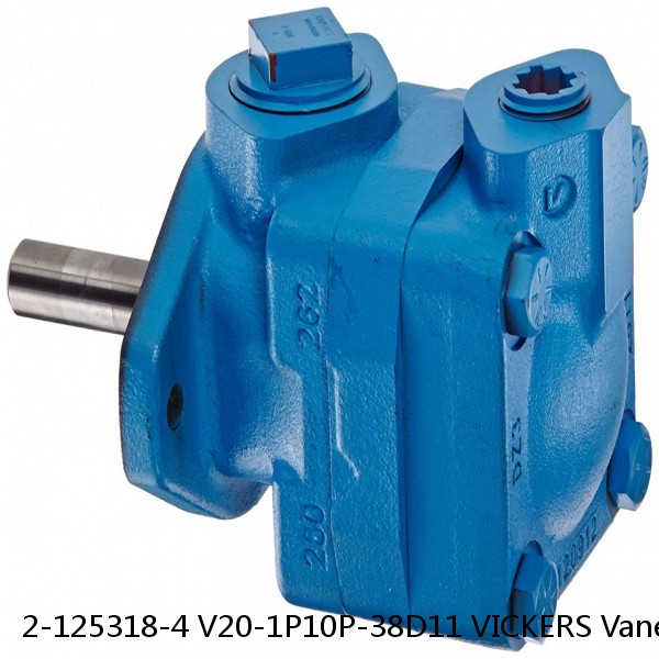 2-125318-4 V20-1P10P-38D11 VICKERS Vane Pump #1 image